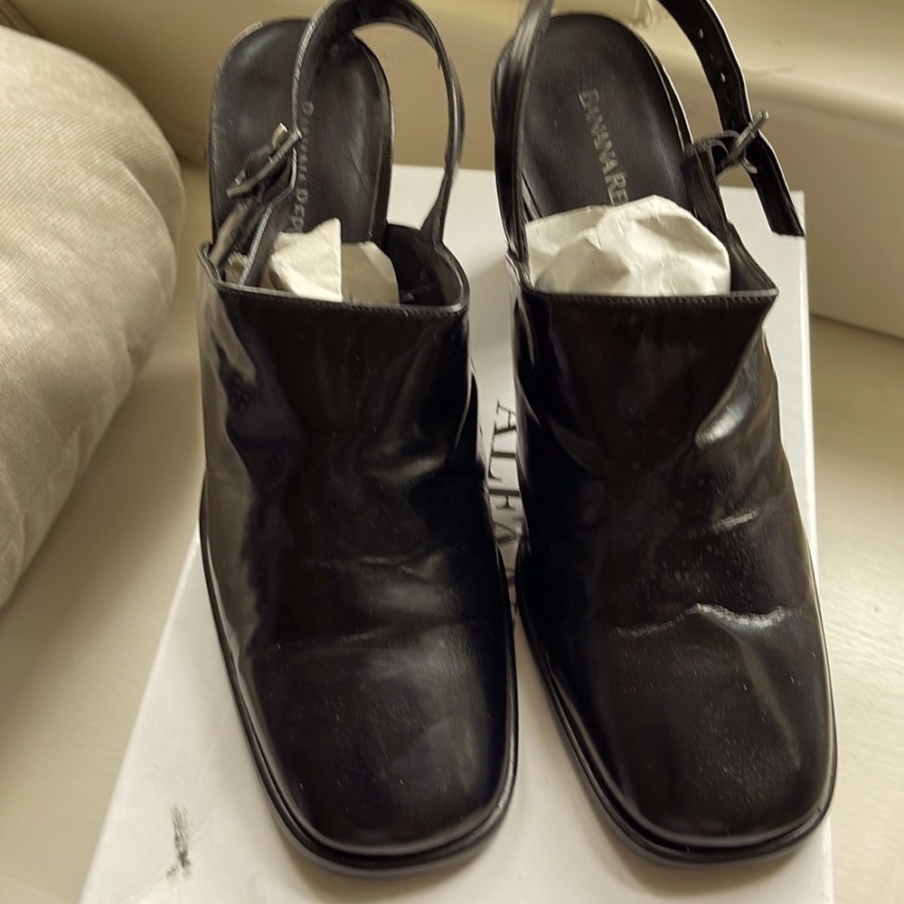 Great quality leather slings shoes